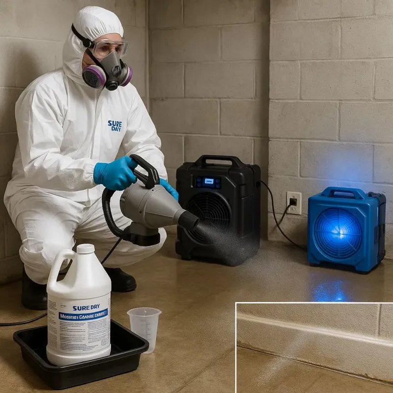 Sanitization and Odor Removal process in Altoona, PA