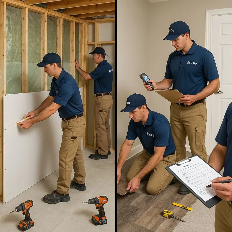 Repairs and Reconstruction process in Altoona, PA